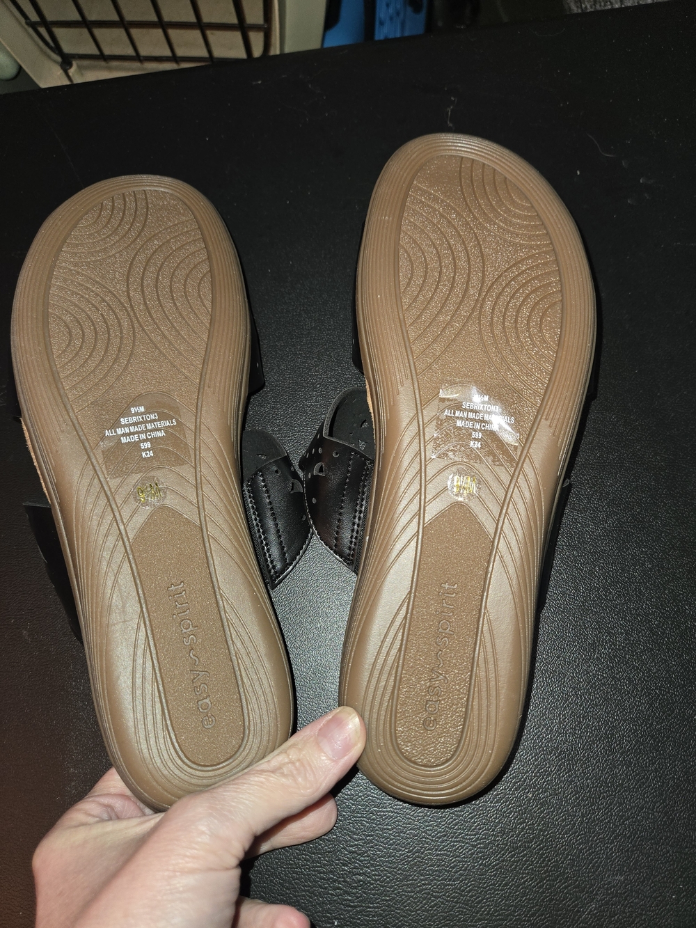 Easy Spirit Women's Brixton Comfort Slip-On Sandal - Picture 3 of 3